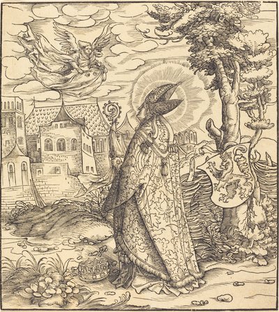 Szent Goery alkotó: Leonhard Beck