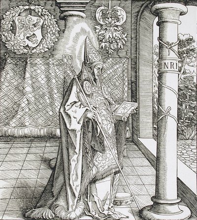 Szent Faraílda alkotó: Leonhard Beck