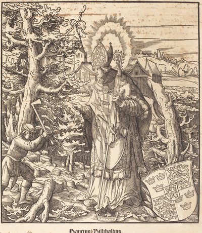 Szent Willibaldus alkotó: Leonhard Beck