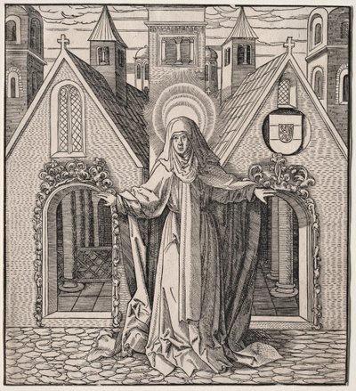 Szent Királynő alkotó: Leonhard Beck