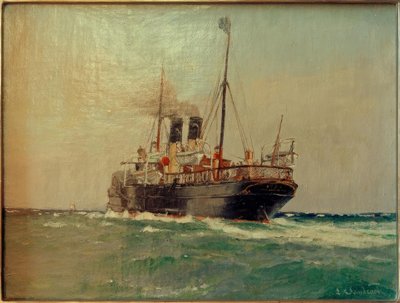 Radampfer alkotó: Leonhard Sandrock