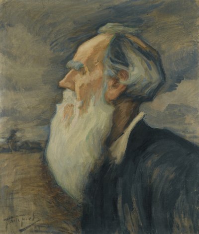Lev Tolsztoj portréja alkotó: Leonid Osipovic Pasternak