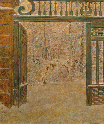Tél a Parkban alkotó: Leopold Blauensteiner