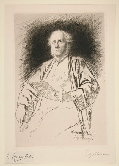 Seymour Haden portréja alkotó: Leopold Flameng