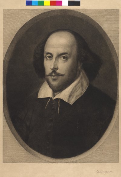 Shakespeare alkotó: Leopold Flameng