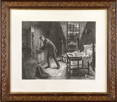 Út a romokhoz: A vég (rézkarc) alkotó: Leopold Flameng