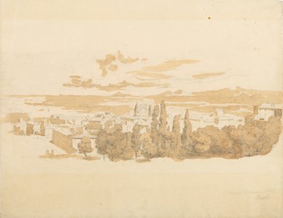 Frascati kilátása alkotó: Leopold Kerpel