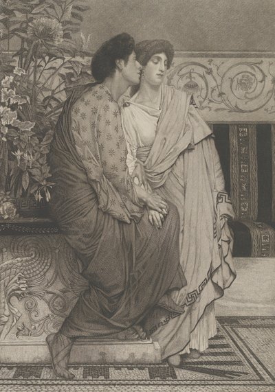 A szerelem első suttogása, 1876. alkotó: Leopold Lowenstam