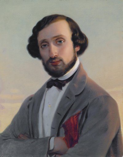 Ludwig August Frankl von Hochwart (1810-1894) portréja alkotó: Leopold Pollak