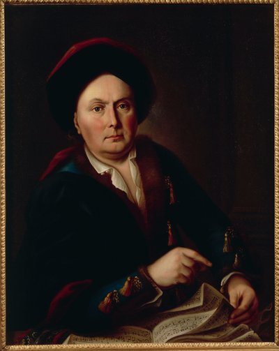 Ludwig van Beethoven, Kapellmeister (1712-73), Ludwig Beethoven zeneszerző nagyapja portréja alkotó: Leopold Radoux