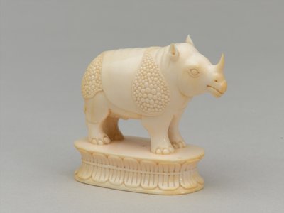 Fehér püspök, sakkfigura, India, 1820 körül alkotó: Leopoldo Metlicovich