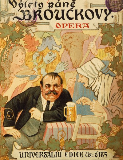Leos Janacek: Brouck úr utazásai címlapja alkotó: Leos Janacek
