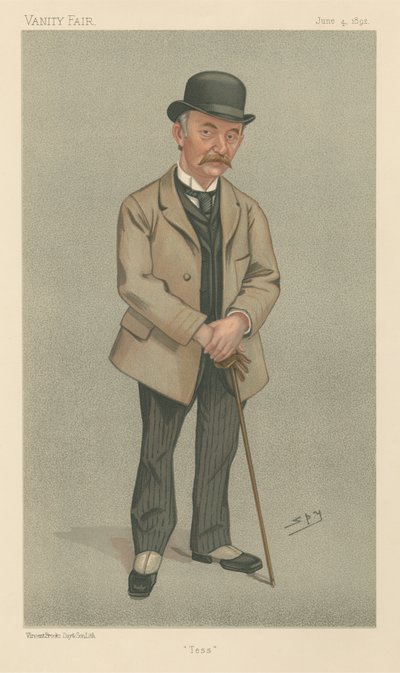 Tess, Thomas Hardy (Vanity Fair sorozat) alkotó: Leslie Matthew Spy Ward