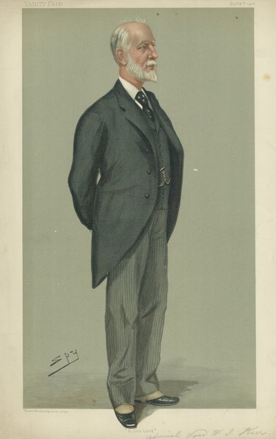Lord Walter Talbot Kerr admirális alkotó: Leslie Matthew Ward