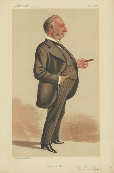 Alderman The Right Hon Polydore de Keyser alkotó: Leslie Matthew Ward