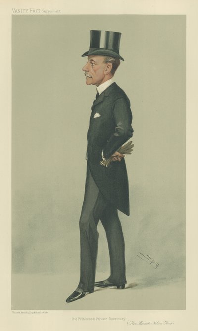 Alexander Nelson Hood alkotó: Leslie Matthew Ward