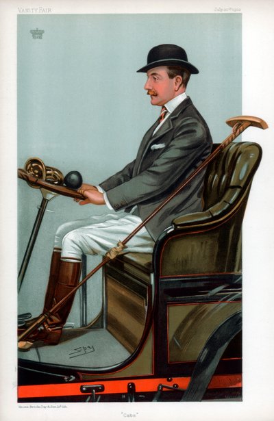Taxi, 1903. alkotó: Leslie Matthew Ward