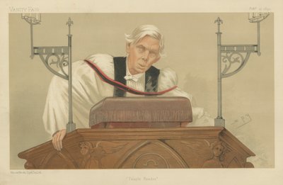 Alfred Ainger kanonok alkotó: Leslie Matthew Ward
