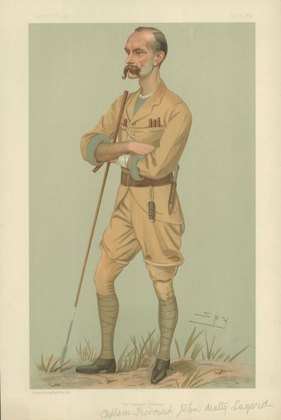 Frederick John Dealtry Lugard kapitány alkotó: Leslie Matthew Ward