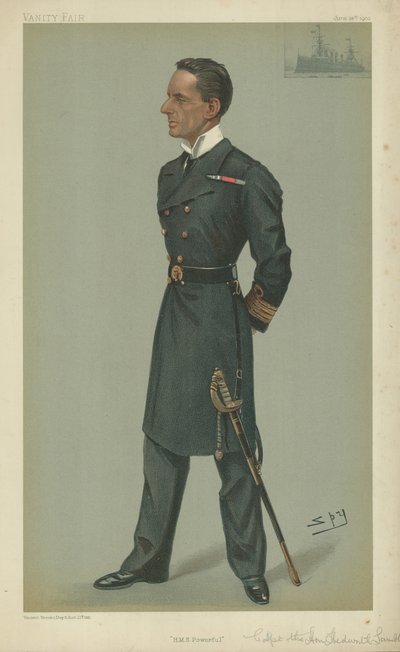 Hon Hedworth Lambton kapitány alkotó: Leslie Matthew Ward