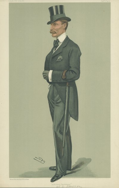 Douglas Frederick Rawdon Dawson ezredes alkotó: Leslie Matthew Ward