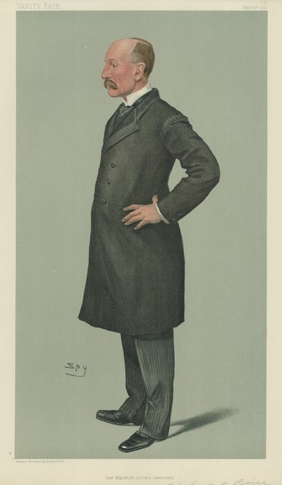 Sir Arthur Bigge ezredes alkotó: Leslie Matthew Ward