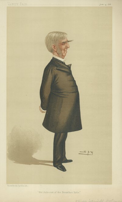 Dr. Oliver Wendell Holmes alkotó: Leslie Matthew Ward