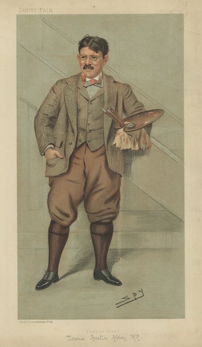 Edwin Austin Abbey alkotó: Leslie Matthew Ward