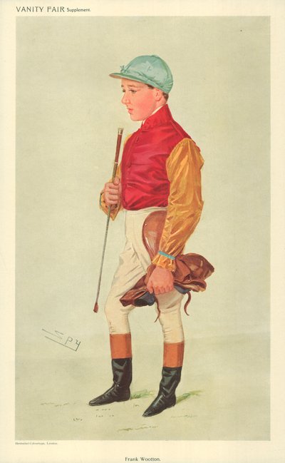 Frank Wooton, 1909. szeptember 8., Vanity Fair rajzfilm alkotó: Leslie Matthew Ward