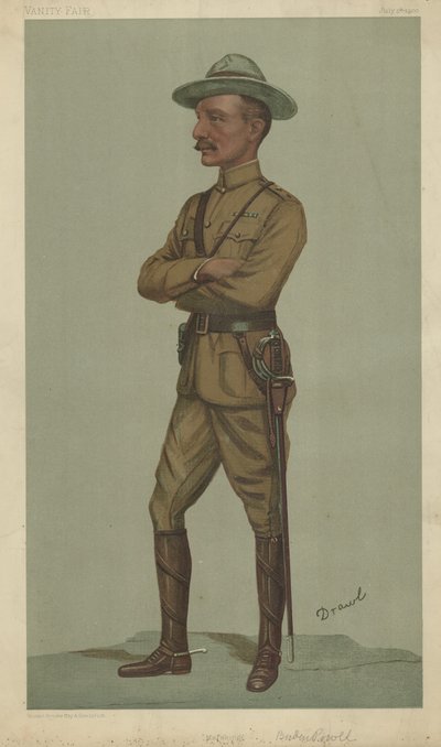 Robert Stephenson tábornok Smyth Baden-Powell alkotó: Leslie Matthew Ward