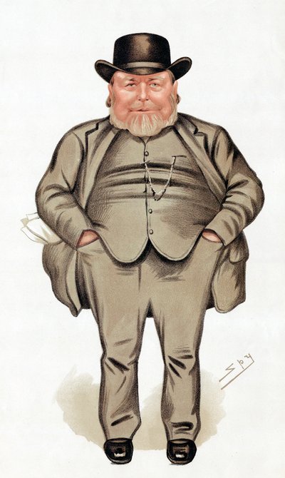 Joseph Arch 1826-1919, angol mezőgazdasági munkás, szakszervezeti tag és politikus, 1886 alkotó: Leslie Matthew Ward