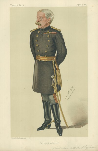 George Wentworth Alexander Higginson altábornagy alkotó: Leslie Matthew Ward