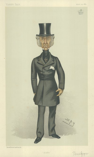 Lord Penrhyn (Edward Douglas-Pennant) alkotó: Leslie Matthew Ward
