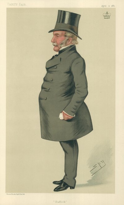 Lord Waveney, Suffolk, 1881. április 2., Vanity Fair rajzfilm alkotó: Leslie Matthew Ward