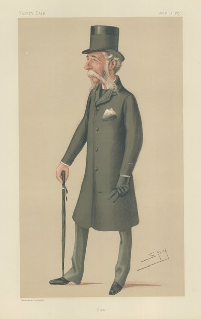 Sir Daniel Lysons vezérőrnagy alkotó: Leslie Matthew Ward