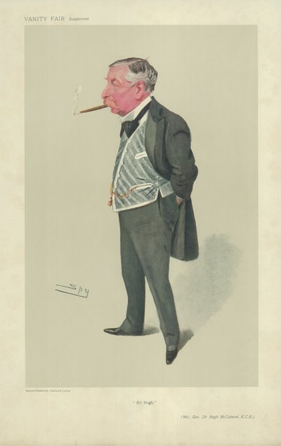 Sir Hugh McCalmont vezérőrnagy alkotó: Leslie Matthew Ward