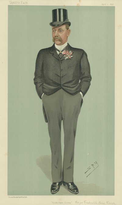 Frederick Carne Rasch őrnagy alkotó: Leslie Matthew Ward