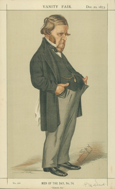 Edward Matthew Ward, Történelmi művészet, 1873. december 20., Vanity Fair rajzfilm alkotó: Leslie Matthew Ward
