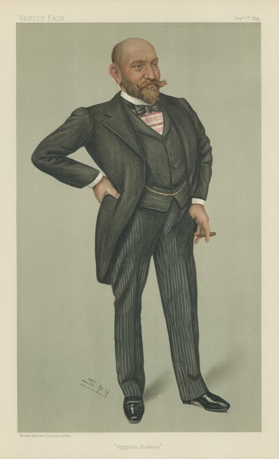 Ernest Cassel úr (színes litó) alkotó: Leslie Matthew Ward