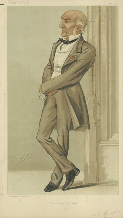 William Ewart Gladstone úr alkotó: Leslie Matthew Ward
