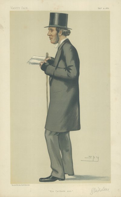 William Henry Gladstone úr alkotó: Leslie Matthew Ward