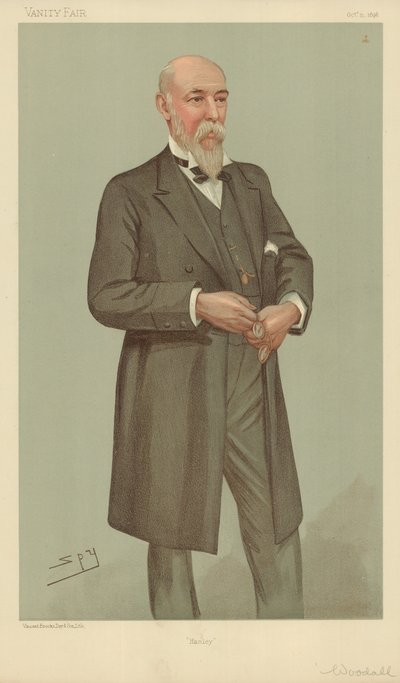 Mr William Woodall, Hanley, 1896. október 15., Vanity Fair rajzfilm alkotó: Leslie Matthew Ward