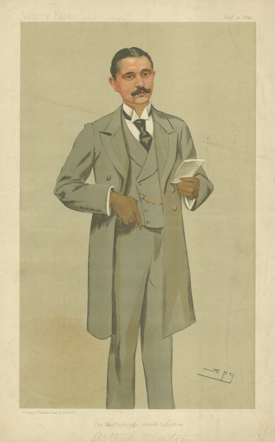 Sir Arthur John Edward Newton alkotó: Leslie Matthew Ward