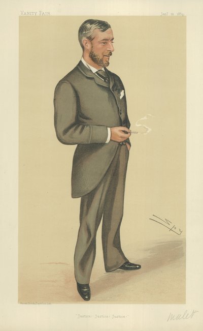 Sir Edward Baldwin Malet alkotó: Leslie Matthew Ward