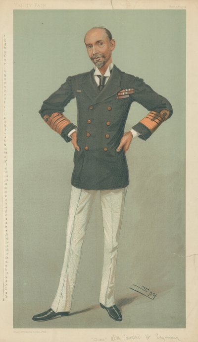 Sir Edward Hobart Seymour, Kína, 1901. október 31., Vanity Fair karikatúra alkotó: Leslie Matthew Ward