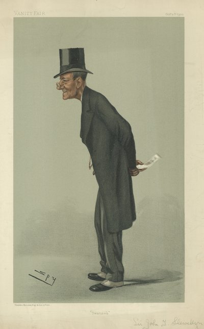 Sir John Talbot Dilwyn-Llewellyn alkotó: Leslie Matthew Ward