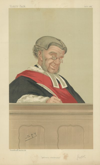 A tisztelt Sir William Robert Grove alkotó: Leslie Matthew Ward