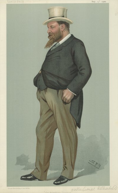 A tisztelt Walter Lionel Rothschild alkotó: Leslie Matthew Ward