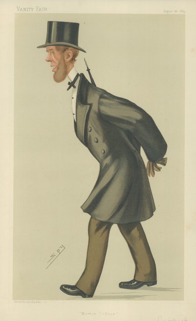 A tisztelt George Charles Brodrick alkotó: Leslie Matthew Ward
