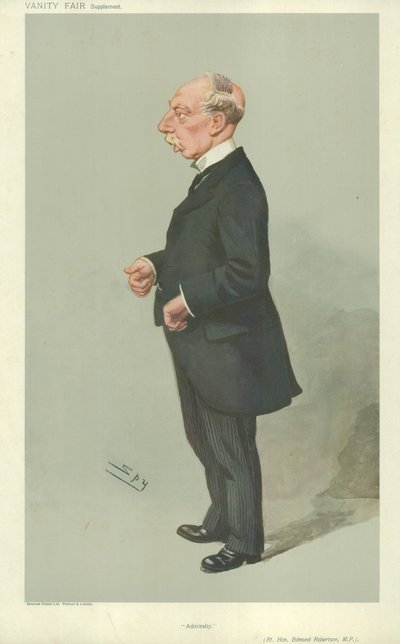 A tiszteletbeli Edmund Robertston alkotó: Leslie Matthew Ward